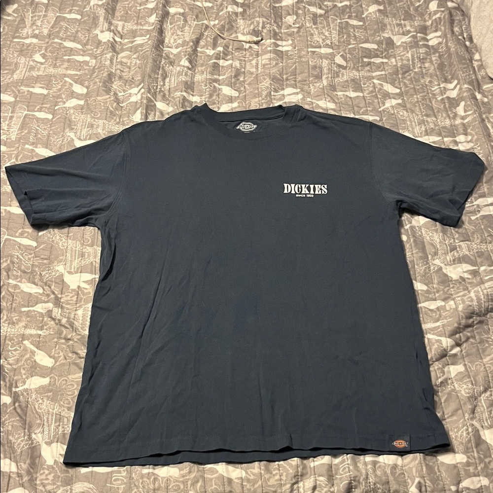 Dickies Men's Dark Blue Short Sleeve Tee